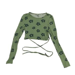 pacsun cropped longsleeve